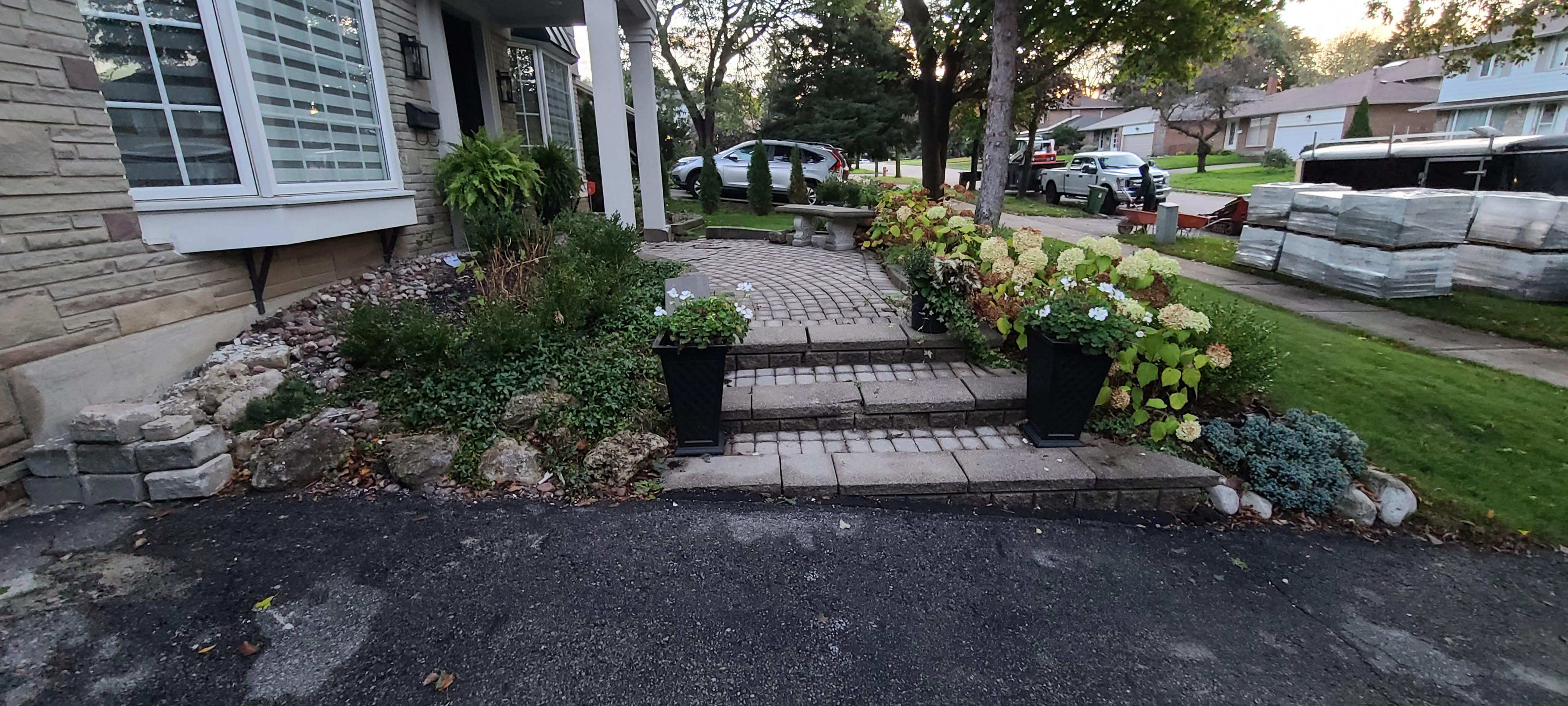 After
				
										Before
				
				
				
					
					
				
			 20211027 074641 - New Interlock Driveway