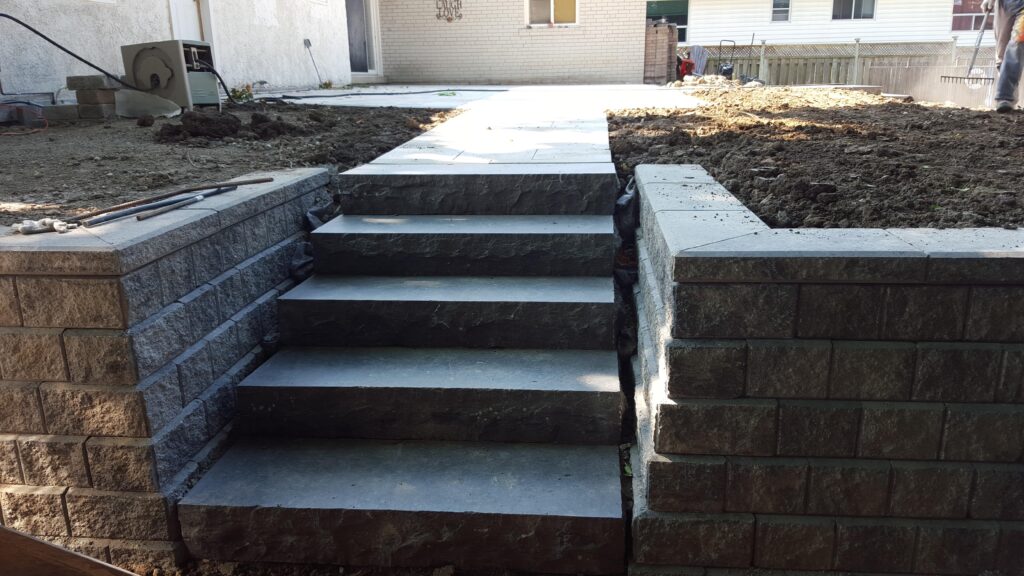 How Much Do Natural Stone Steps Cost? Terrastone Landscaping